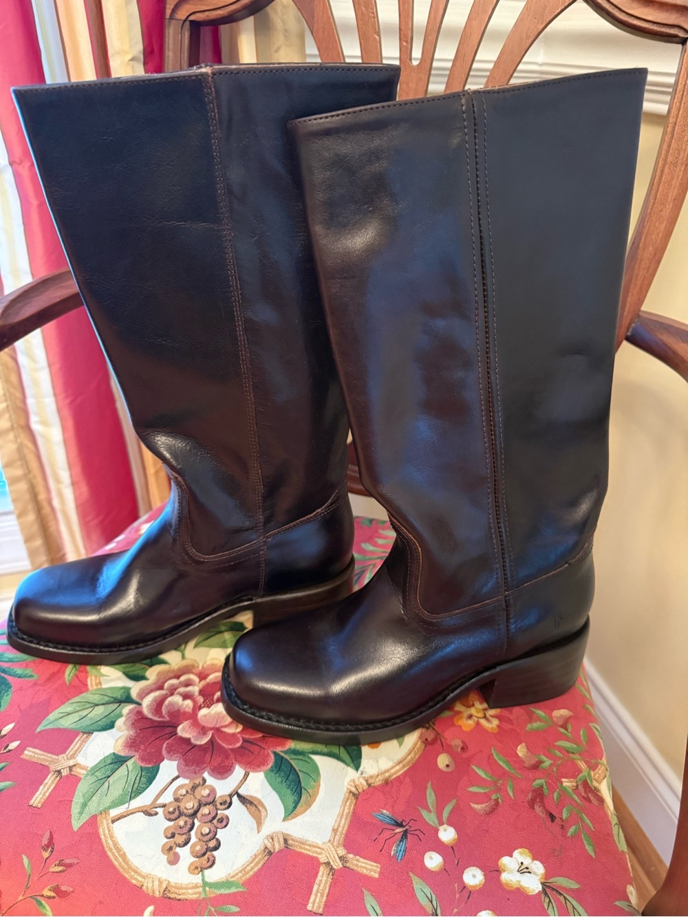 FRYE AND CO. Campus 14L Boots - Bourbon 7.5 NWOT